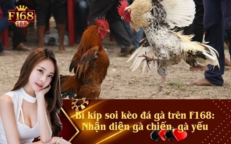 Bí kíp soi kèo đá gà trên F168 Nhận diện gà chiến, gà yếu