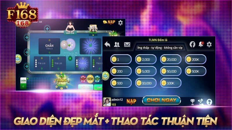giao diện trực quan, dễ sử dụng